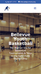 Mobile Screenshot of bellevueyouthbasketball.com